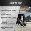 DAP 10.5 Oz. Gray Concrete Waterproof Filler and Sealant 7079818096 770671