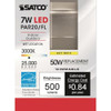 Satco 50W Equivalent Daylight PAR20 Medium Dimmable LED Floodlight Light Bulb S29409 514663