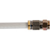 RCA 100 Ft. White RG6U Quad Shield Coaxial Cable DH100QCE 561169