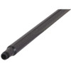 Vikan 59" Color Coded Handle, 1 1-4 in Dia, Black, Polypropylene 29629