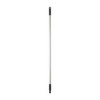 Vikan 50" Color Coded Handle, 1 in Dia, Black, Aluminum 29589