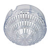 Smoke Detector Damage Stopper Cover, Polycarbonate, Surface Mount, 5 in D, Clear