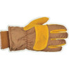 Cold Protection Gloves, Cowhide Leather Palm, Heatrac Lining, Brown, XL ( 10 )  1352-6