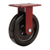 Hamilton Plte Caster,Rgd,Phenolic,8 in.,1400 lb. R-HS-8P