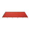 ADA Warning Pad Polymer Red, 2 ft W x 5 ft L, 7/16 in Thick