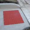 ADA Warning Pad Polymer Red, 2 ft W x 3 ft L, 7-16 in Thick  TT2436-SA-BRD-1