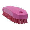 Vikan 4-57/64"L Polyester Block Hand and Nail Brush 64401