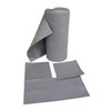 Brady Sorbent Roll, 35 gal, 30 in x 150 ft, Universal, Gray, Polypropylene HT350