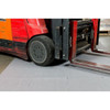 Brady Sorbent Roll, 35 gal, 30 in x 150 ft, Universal, Gray, Polypropylene HT350