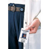 Brady Badge Holder,Strap,1 1-4 inH 95071