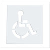 Rae Pavement Stencil,48 in,Handicap,1-16, STL-116-3048 STL-116-3048