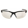 Zorge G2, Safety Glasses, Anti-Reflective, Anti-Scratch, Light Gray Lens, Black Frame, Half-Frame
