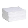 Spilltech Sorbent Pad, 17 gal, 15 in x 19 in, Oil, White, Polypropylene WP100S