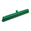 Vikan 24 in Sweep Face Broom Head, Soft, Synthetic, Green 31992