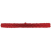 Vikan 24 in Sweep Face Broom Head, Soft, Synthetic, Red 31994