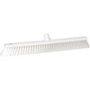 Vikan 24 in Sweep Face Broom Head, Soft, Synthetic, White 31995