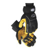 Cold Protection Gloves, Pigskin Leather Palm, Heatrac Lining, Gold, M ( 8 )