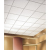 Ultima Ceiling Tile, 24 in W x 24 in L, Square Lay-In, 15-16 in Grid Size, 12 PK  1910A