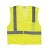 Kishigo 3XL Class 2 High Visibility Vest, Lime 1083-3X