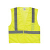 Kishigo 2XL Class 2 High Visibility Vest, Lime 1083-2X