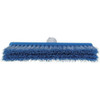 Remco 9 1-2 in Sweep Face Broom Head, Soft, Synthetic, Blue 31043