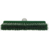 Remco 1 1-2 x 9 1-2 in Sweep Face Broom Head, Soft, Synthetic, Green 31042