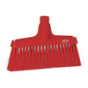 Remco 9 1/2 in Sweep Face Broom Head, Soft, Synthetic, Red 31044