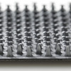 Reclosable Fastener Shapes, Rubber Adhesive, 4 in, 1 in W, Gray, 5 PK  90800