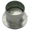 Greenseam Collar W/Damper,7" Duct Size GR6POCR7GA24D