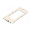 Legrand GFCI/Decora/Styleline Cover,Ivory 5507R