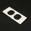 Legrand Duplex Receptacle Cover,Ivory 5507D