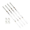 Mirredge Mirror Installation Kit, 48 in L, 1 1/2 in W, 1/8 in H, Mirror 24400