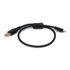 Monoprice USB 2.0 Cable,1.5 ft.L,Black 5446