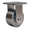Hamilton Plte Caster,Rgd,SS,4 in.,850 lb. R-WHS-4SB