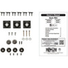 Tripp Lite PDU, Local Metered, 5-15R, 5-15P, 15 ft., Silver PDUMV15