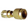 Jb Industries Quick Coupler, 180 Deg, 3 in L, Brass QC-S4B