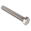 18-8, 3-8"-16 Hex Head Tap Bolt, Plain Stainless Steel, 2-1-2 in L, 25 PK  U51010.037.0250