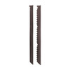 Notrax Ramp Edge, 2 in W x Nitrile Rubber, Black 551F0003BL