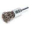 Weiler Crimped Wire End Wire Brush, Stainlesss Steel 96105