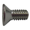 #4-40 x 3/8 in Phillips Flat Machine Screw, Plain 18-8 Stainless Steel, 100 PK