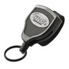Key-Bak Key Reel, Split Ring Type, 1 1/4 in Ring Size, Black S48-SDLEK