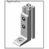 Faztek Economy Floor Mount Base Plate,10 Series 10FF5611