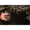 San Jamar Bar Mat 12x12, Plastic, Black VM5280BKGR