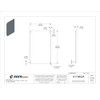 Wiegmann Interior Panel, 14 Gangs, Steel, Back Panel Box Type NP2416C