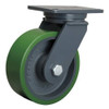 Hamilton Plate Caster,Swivel,Poly,8 in.,2500 lb.,A S-CH-83DB
