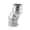 Ameri-Vent Adjustable Gas Vent,5" Dia. 5EAL