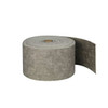 Sorbent Roll, 30 gal, 14 1/2 in x 150 ft, Universal, Gray, Cellulose