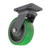 Hamilton Plate Caster,Swivel,Polyurethane,7 1/2"H S-WH-6DB