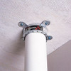 Sti Firestop Pipe Collar,Silv,Steel,4.3"Dia. LCC300