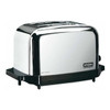 Waring Commercial 13-1/2" 2 Slot Stainless Steel Commercial Toaster WCT702